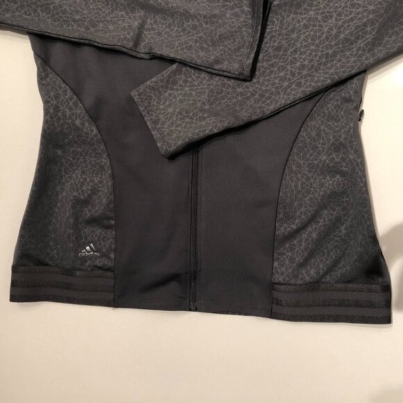 Adidas Golf Full Zip Duotone Activewear Jacket in Grey Size M - Picture 4 of 15